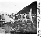 1906 08 07 Norvège Veblungsnes, le Romsdalshorn et le kalskrafjeld 1796m