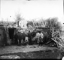 1915 08 08 Carency- Pas-de-Calais- une pièce de 120L