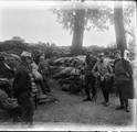 1915 07 01 Belgique dans les tranchées de 1ere ligne observateur au miroir