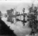 1916 10 15 canal de la Somme - canon sur péniche