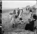1918 07 21 Villers sur mer Marie-Charlotte Dupré La Tour et ses enfants