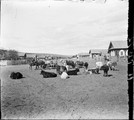 1911 08 27 Transbaïkalie Oust la Grande rue Telengoui et nos Télégas