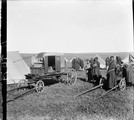 1911 08 28 Transbaïkalie voitures et tentes de lamas en voyage