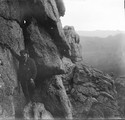 1911 08 04 Transbaïkalie  frontière chinoise Félix L.R descendant du sommet de l'Adoun Tchelon