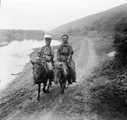 1911 08 09 Transbaïkalie fête de Maïdari Bouriate et sa femme se rendant au Datsan