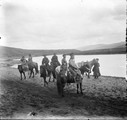 1911 08 09 Transbaïkalie Bouriates abreuvant leurs chevaux et se rendant au temple du Datsan