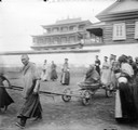 1911 08 09 Transbaïkalie  L'arrivée du vieux Lama
