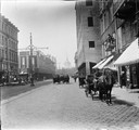 1911 07 01 Russie St Petersbourg  Perspective Nevsky, maisons en construction