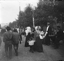 1911 07 23 Transbaïkalie Oloviannaïa le dimanche à l'arrivée du train