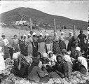 1911 07 23 Transbaïkalie Oloviannaïa Route de Pervonatchalny, Laveuses de laine