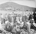 1911 07 23 Transbaïkalie Oloviannaïa Route de Pervonatchalny, Laveuses de laine