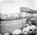 1911 08 09 Transbaïkalie Bouriates  Premier arrêt de la procession du Maidari