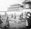 1911 08 09 Transbaïkalie  L'arrivée du vieux Lama