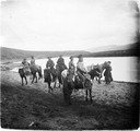 1911 08 09 Transbaïkalie Bouriates abreuvant leurs chevaux et se rendant au temple du Datsan