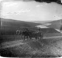 1911 08 26 Transbaïkalie Vallée de l'Onon en aval d'Oust Telengoui - téléga