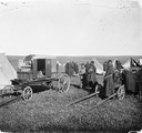 1911 08 28 Transbaïkalie voitures et tentes de lamas en voyage
