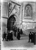 1903 Amiens, la cathédrale