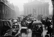 1903 07 12 Londres la place de la banque d'une impériale d'omnibus