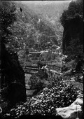 1900 Ardèche Theyts les escarpements du Pavé le géants