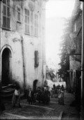 1902 01 Italie Bordighera une ruelle