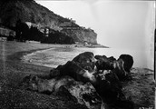 1902 01 Menton les rochers rouges