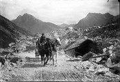 1903 09 11 Suisse l'avalanche du Fletschorn 3995m en 1901