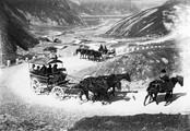 1897 09 01 Russie notre équipage sur la route du col de la Croix 2788 m (Krestovaïa-Gora [Darial])