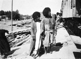 1897 09 08 Turkménistan Achkhabad à la gare du Transcaspien