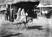 1897 09 14 Ouzbékistan SamarKand deux musulmanes sur un âne