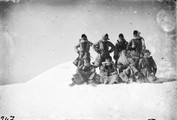 1897 10 12 Turquie au sommet est du grand Ararat mes 8 cosaques 5120 m