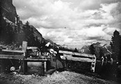 1905 07 Italie Dolomites, à l'hospice de Falzarego