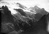 1905 07 Italie Dolomites  Marmolata vu de la Forcella di Padon
